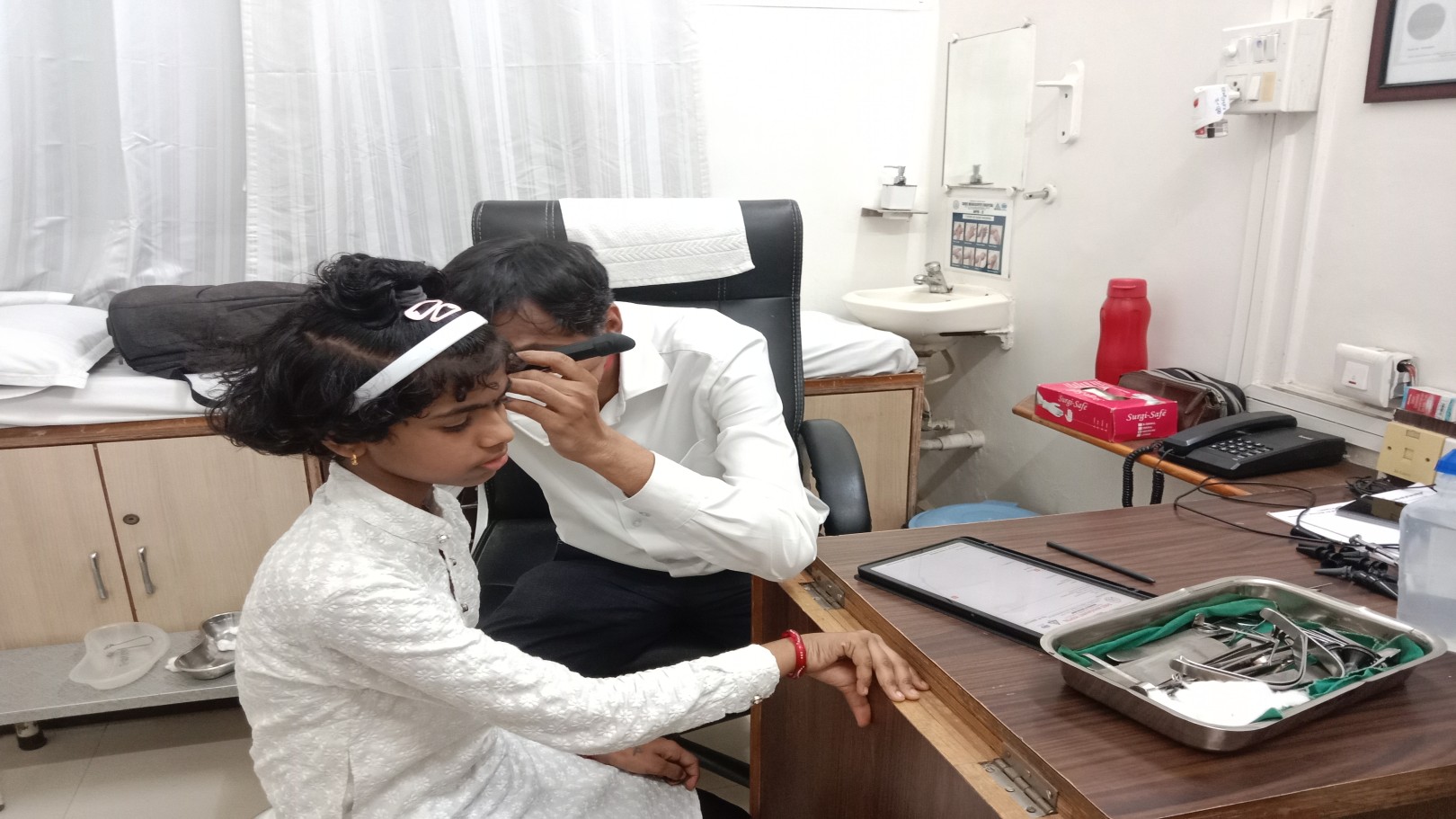 Balika Bhavan ENT Camp